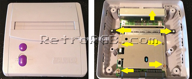 RGB Modded /NESRGB AV Famicom To  XRGB Mini Cable SNES/SNES Mini
