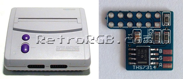 /NESRGB AV Famicom To  XRGB Mini Cable RGB Modded SNES/SNES Mini