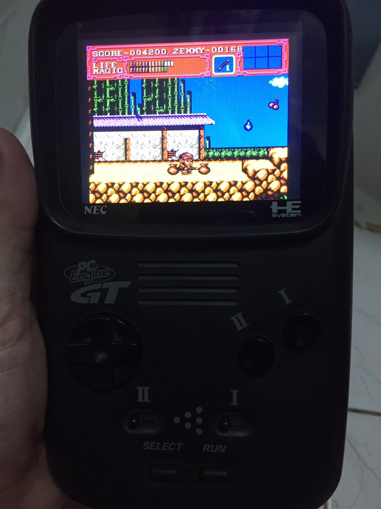 World's First RGBLCD PC Engine GT/Turbo Express