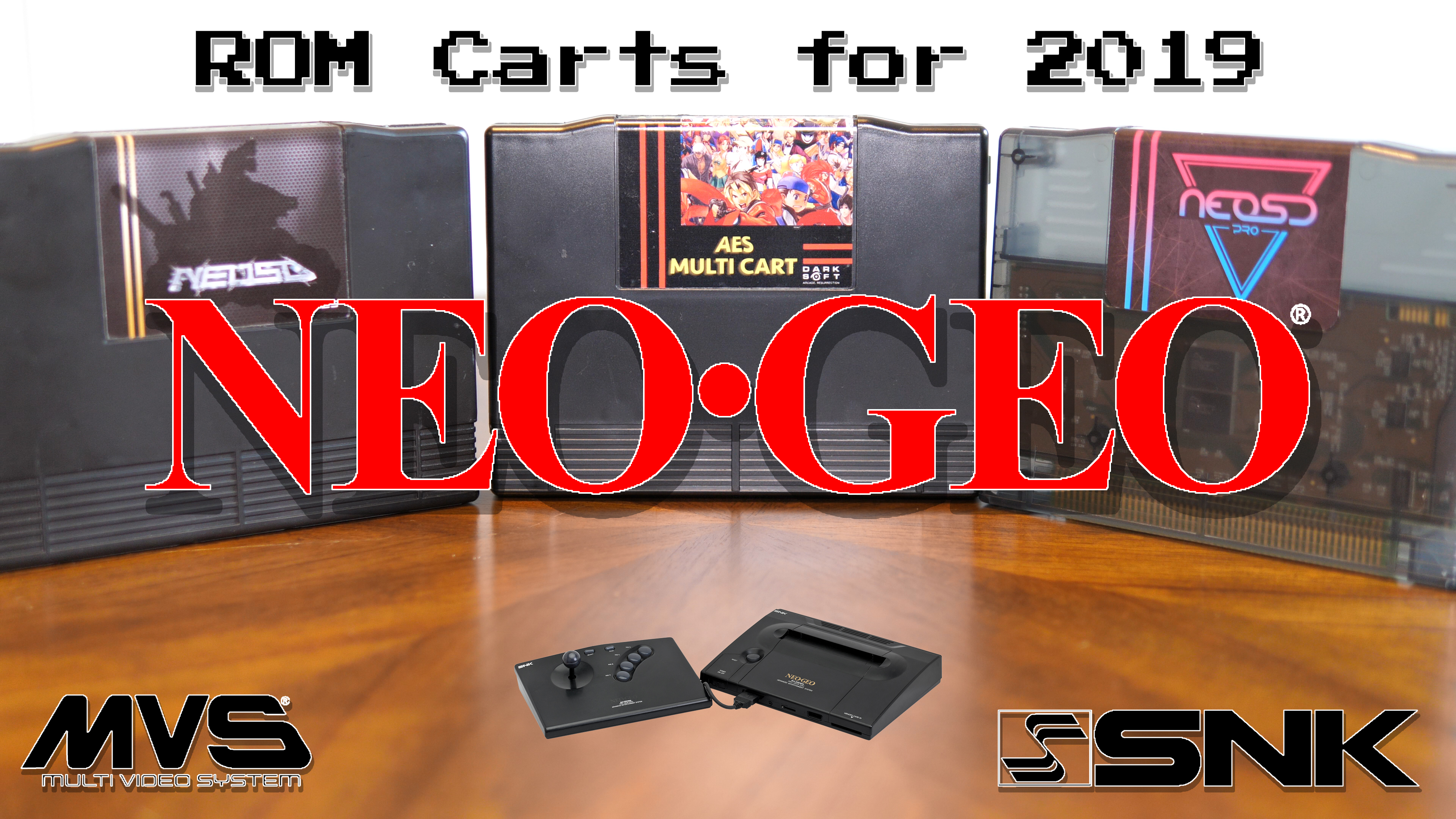 Neo Geo ROM Cart Comparison