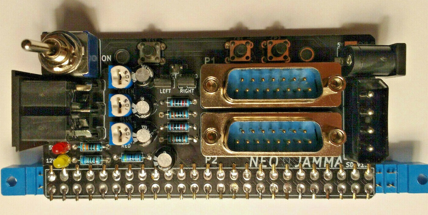 Neo Geo MV1B / MV1C DIY “supergun” kits