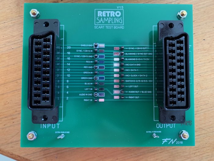 SCART Test Board