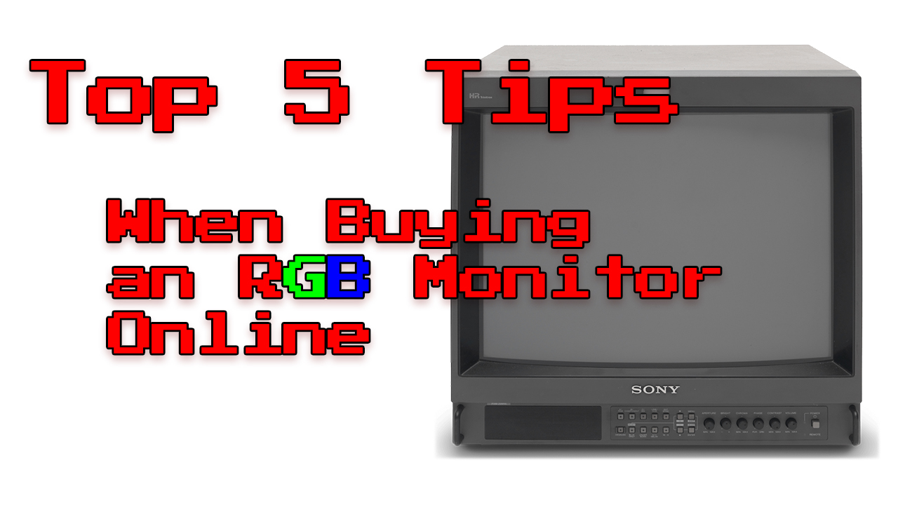 Top 5 Tips For Buying An RGB Monitor Online