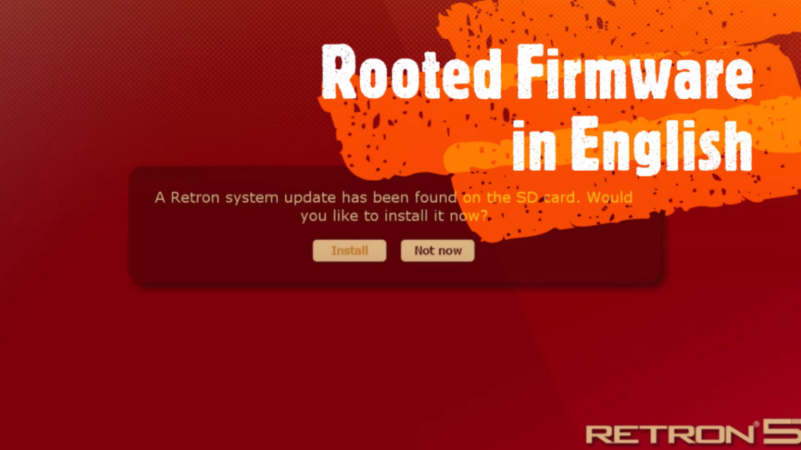 Retron 5 Custom Firmware Now Available in English