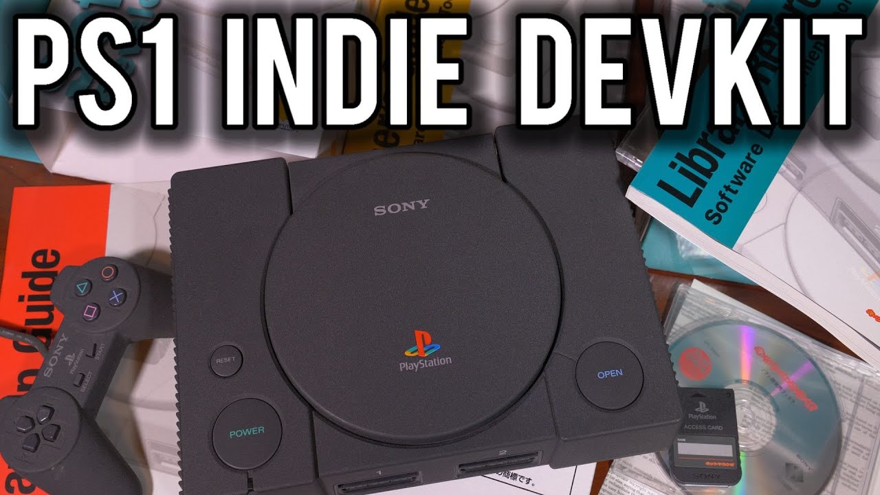 PS1 Net Yaroze Dev Kit & Unreleased Game